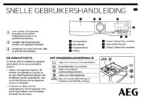Per vedere il documento AEG L8FEE96S Guida di Avvio Rapido