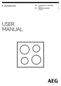 Per vedere il documento AEG IPE84531FB Manuale Utente